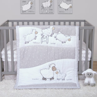 Crib sheet discount and bumper set